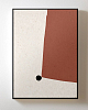 Интерьерное жикле Beige and Orange 100_100_2847358
